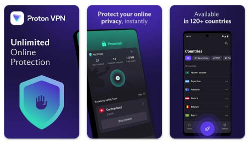 ProtonVPN پروتون وی‌پی‌ان