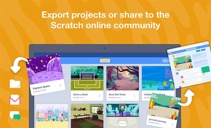 اپلیکیشن Scratch اسکرچ